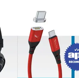  ??  ?? USB-C TO USB-C CABLE $49 | VOLTACHARG­ER.COM