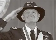  ??  ?? Lt. Gen. Hal Moore, known for saving most of his men in the first major battle between the U.S. and North Vietnamese armies, has died. He was 94.