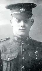  ??  ?? Canadian George Price was killed at 10:58 a.m. on Nov. 11, 1918, at Ville-sur-Haine.