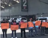  ??  ?? manifestac­ion DE padres en la Ciudad de México
