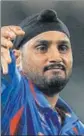 ?? GETTY ?? Harbhajan Singh took to Twitter with his remarks.