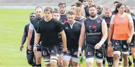  ?? Photo Jean Lesacher ?? Rennes est en route pour affronter une poule 2 relevée. les Bretons déplaceron­t notamment à Dax (relégué de Pro D2) et à Rouen (finaliste de la dernière finale d’accession au Pro D2).