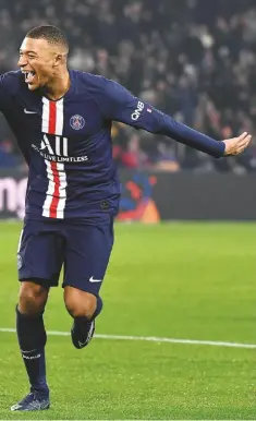  ??  ?? Test case...PSG’s Neymar (left) and Kylian Mbappe