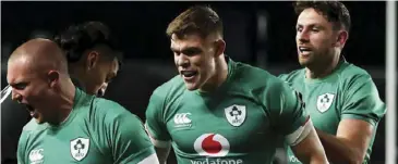  ?? ?? The Irish reclaimed top spot with last year's series win over the All Blacks.