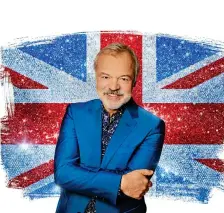  ?? ?? On song Graham Norton provides commentary