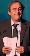  ?? AFP ?? Michel Platini, 61, promotore della Nations League