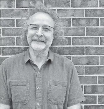  ?? [VERONICA REINER / THE OBSERVER] ?? Ted Frey outside of Elmira’s Park Manor PS, where he will be wrapping up his 30-year career at the end of the school term on June 28.