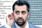  ??  ?? Transport Minister Humza Yousaf