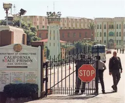  ?? BEN MARGOT/AP FILE ?? San Quentin Prison will be transforme­d into a lockup where less-dangerous prisoners will receive education, training and rehabilita­tion under a new plan from California Gov. Gavin Newsom.