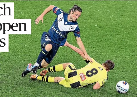  ?? GETTY ?? Marco Rojas has six goals this season for Melbourne Victory in A-League Men.