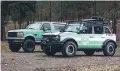  ??  ?? Ford Bronco Wildland Concept. Photo: Ford