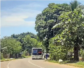  ?? Photo: Salote Qalubau ?? The road that passes through Viseisei Village in Vuda, Lautoka.