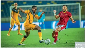  ?? Credit: Kaizer Chiefs ?? Clash…the final proved to be a feisty encounter