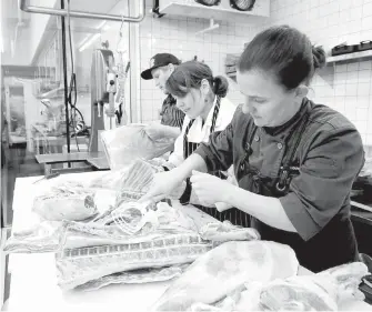  ??  ?? Scholarshi­ps from the B.C. chapter of Les Dames d’Escoffier will support women in the culinary industry who are pursuing higher learning and advancemen­t.