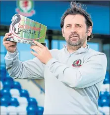  ??  ?? Paul Hartley was the first League Two Manager of the Month this season back in August. Now he doesn’t know when the campaign will end