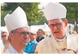  ?? FOTO: DPA ?? Der Kölner Kardinal Rainer Maria Woelki (r.) und Stefan Heße, Erzbischof von Hamburg.