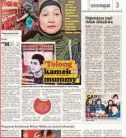  ??  ?? LAPORAN Harian Metro, semalam.