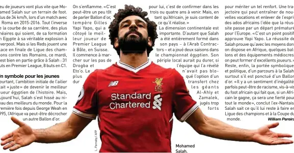  ??  ?? Mohamed Salah.
