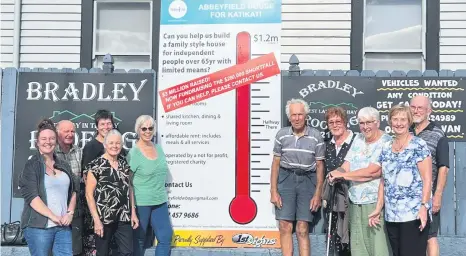  ?? ?? The Abbeyfield WBOP Committee, L-R: Mikayla Tāmati, Bill Rae, Natasja de Graaf, Elizabeth Rae, Pauline van Rijen, Theo van Rijen, Melva Howard, Janet Charlton, Carole Parker, Peter Charlton. Absent: Isabel Ford. PHOTO: Supplied.