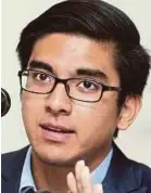  ??  ?? Syed Saddiq Syed Abdul Rahman