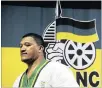  ??  ?? NOT NICE: The ANC’s Marius Fransman faces allegation­s of sexual harassment.