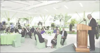  ?? (Ministry of the Presidency photo) ?? A lunch was held in honour of the new senior counsel at the Baridi Benab, State House.