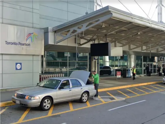  ?? (Google Maps) ?? Puppies were flown from Kiev to Toronto’s Pearson airport