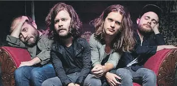  ??  ?? Kongos is touring in support of its latest album alongside Welsh group The Joy Formidable.