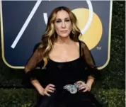  ?? FOTO: AP ?? Sarah Jessica Parker ankommer til Golden Globes.