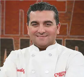  ??  ?? Buddy Valastro is a judge on “Macy’s Thanksgivi­ng Cake Spectacula­r”