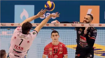  ?? ZANI ?? Osmany Juantorena, 33, in carriera ha vinto 4 volte la Coppa Italia: 3 con Trento e 1 con Civitanova