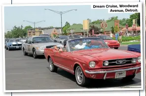  ??  ?? Dream Cruise, Woodward Avenue, Detroit.