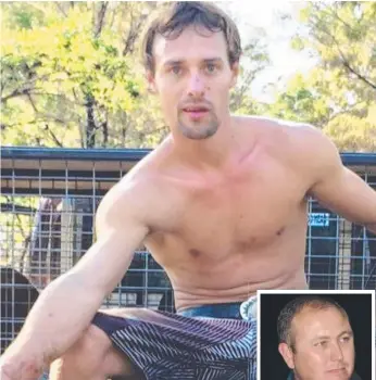  ?? ?? Matthew Leslie Armitage has walked free from jail for the manslaught­er of Gold Coast drug dealer Shaun Barker (right).