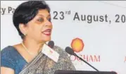  ?? PTI ?? CBDT chairperso­n Rani Singh Nair in New Delhi on Tuesday