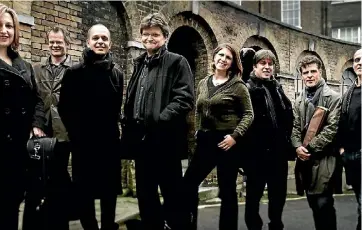  ?? SUPPLIED ?? The London Conchord Ensemble play in the Theatre
Royal on Sunday, October 16.
