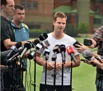  ?? AFP ?? Steve Smith speaks during a press conference at the Sydney Cricket Ground. —