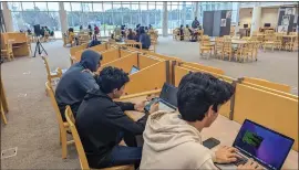  ?? COURTESY IMAGE ?? Saratoga High School's MSET club hosted its first-ever Health Hack-a-thon where students from the Bay Area competed to make a health-related app in less than two days.