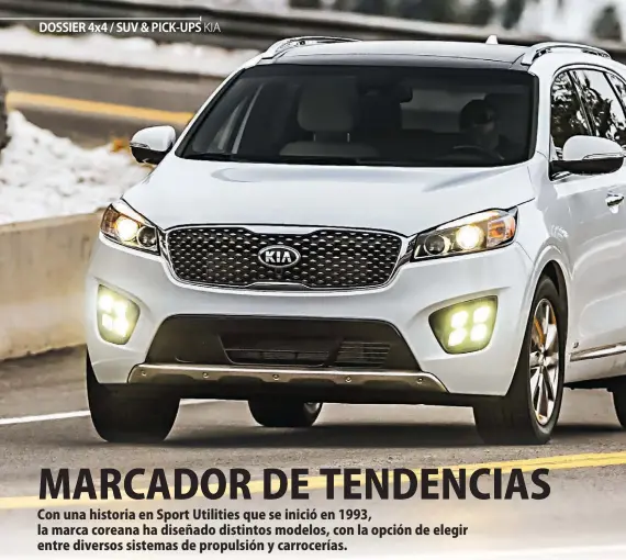  ??  ?? Este exitoso SUV llega importado de Corea del Sur. Cuenta con un gran nivel de confort y calidad.