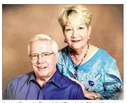  ?? LOCKHART INDEPENDEN­T SCHOOL DISTRICT ?? Ken and Peggy Hoffman, killed Tuesday in Biloxi, Miss., when a train hit their bus, had 85 years in combined service to the Lockhart school district.