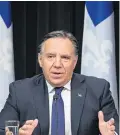  ??  ?? Francois Legault