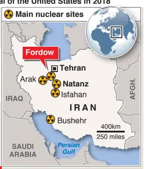 Iran moves further from nuclear deal PressReader