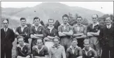  ??  ?? The legendary post-war Argyll Rovers.