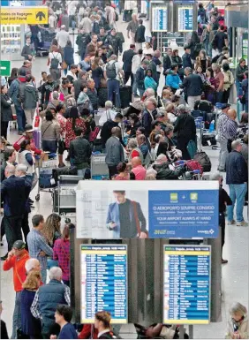  ??  ?? Entrada do homem em Portugal não foi autorizada pelo SEF