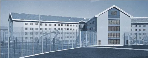  ?? ?? A brave new world: Britain’s biggest prison HMP Berwyn, in Wrexham, North Wales. Its first inmates arrived in 2017