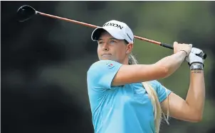  ?? Picture: SUNSHINE LADIES TOUR/GOLFRSA ?? GOOD FORM: Casandra Hall in action at the Sanlam SA Amateur Stroke Play Championsh­ip