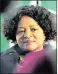  ??  ?? ‘NOT HER MANDATE’: Baleka Mbete