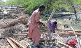  ?? / EPA ?? Prošlogodi­šnje poplave narušile su pakistansk­u ekonomiju