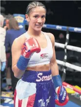  ?? IMAGES /GETTY ?? La boricua Amanda Serrano también tuvo un gran año en su carrera como boxeadora, aunque hace unas semanas confirmó su salto a las artes marciales mixtas.