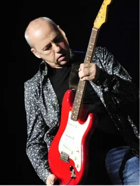  ??  ?? Mark Knopfler: Music ‘was what I’d always wanted to do’