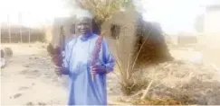  ?? ?? The village head of Karangiya, Mallam Saleh Usman